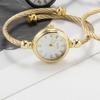 Watch Women's Open Bracelet Watch Temperament Decorative Watch Simple Niche Quartz Watch