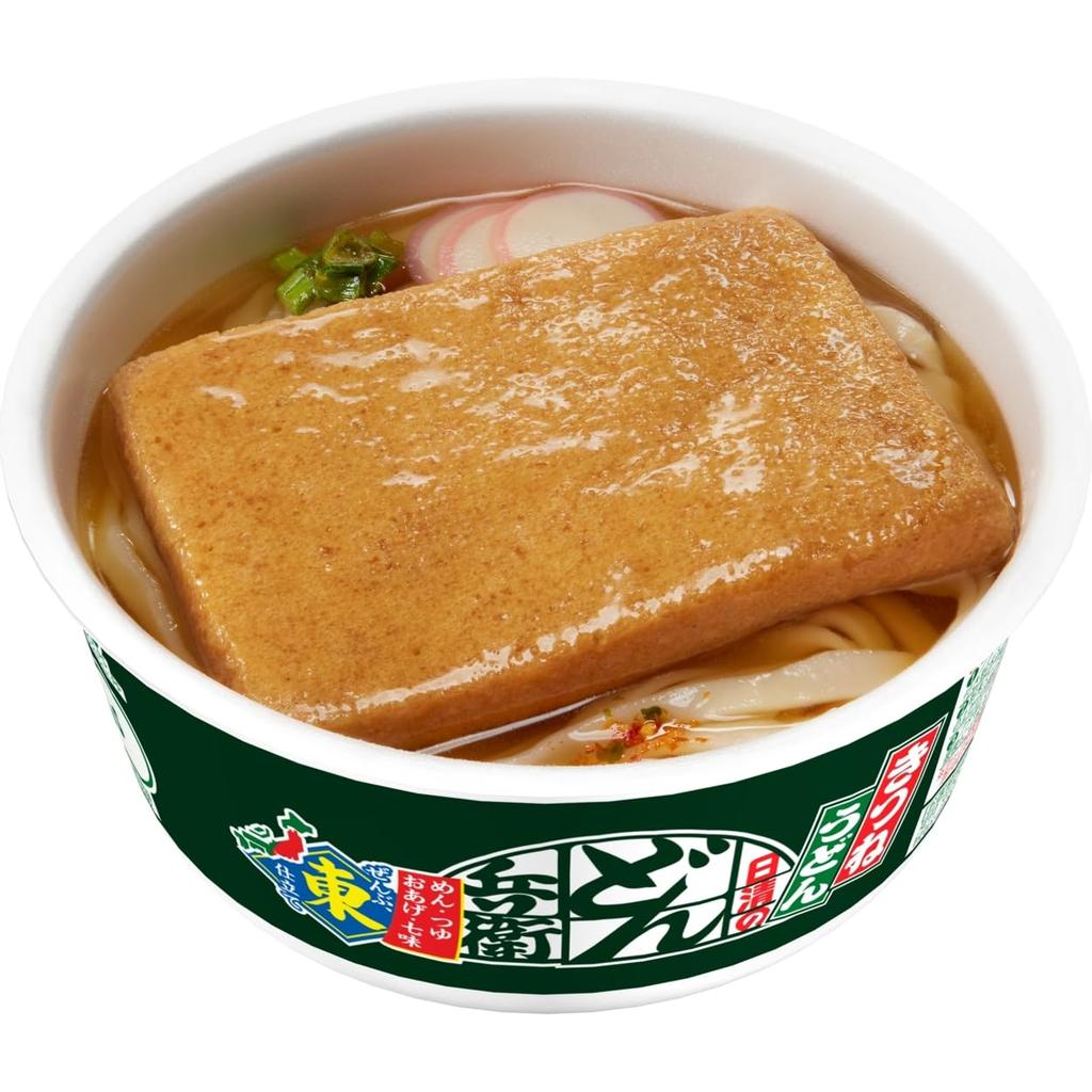 Donbei Kitsune Udon Nissin Foods Cup 96g x 12 packs (East) Noodles,