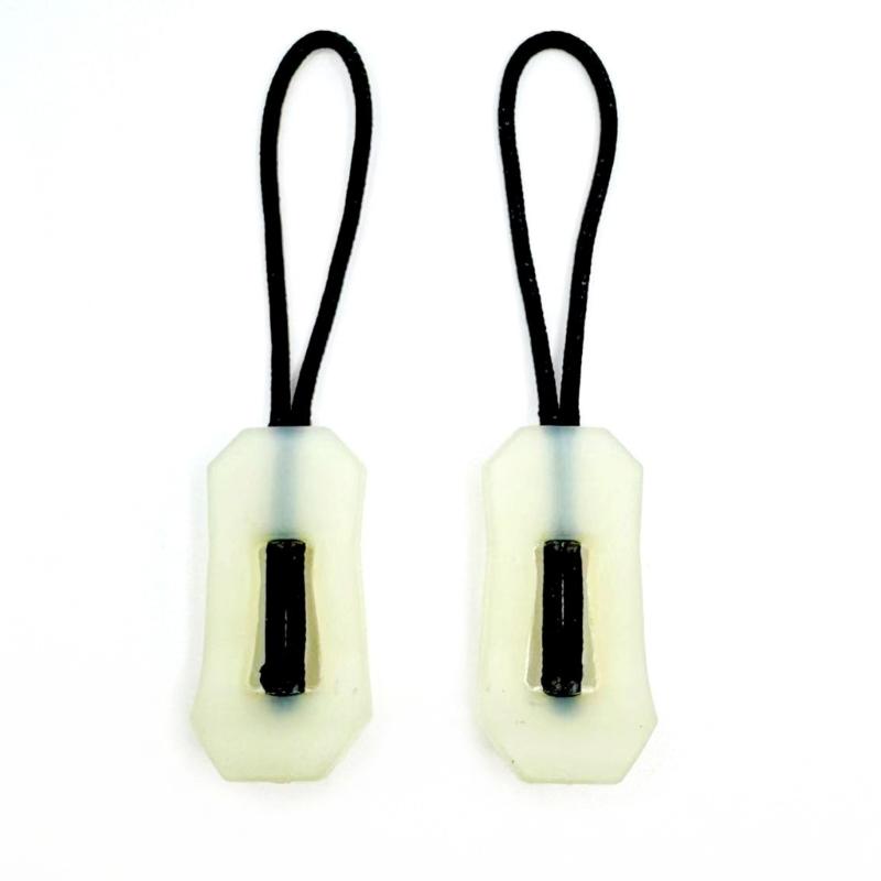Glowing Zippers Pull Fix Zippers Jackets Zippers Pullers Handle Camping Backpack Zippers Pull Zippers Head Replacements