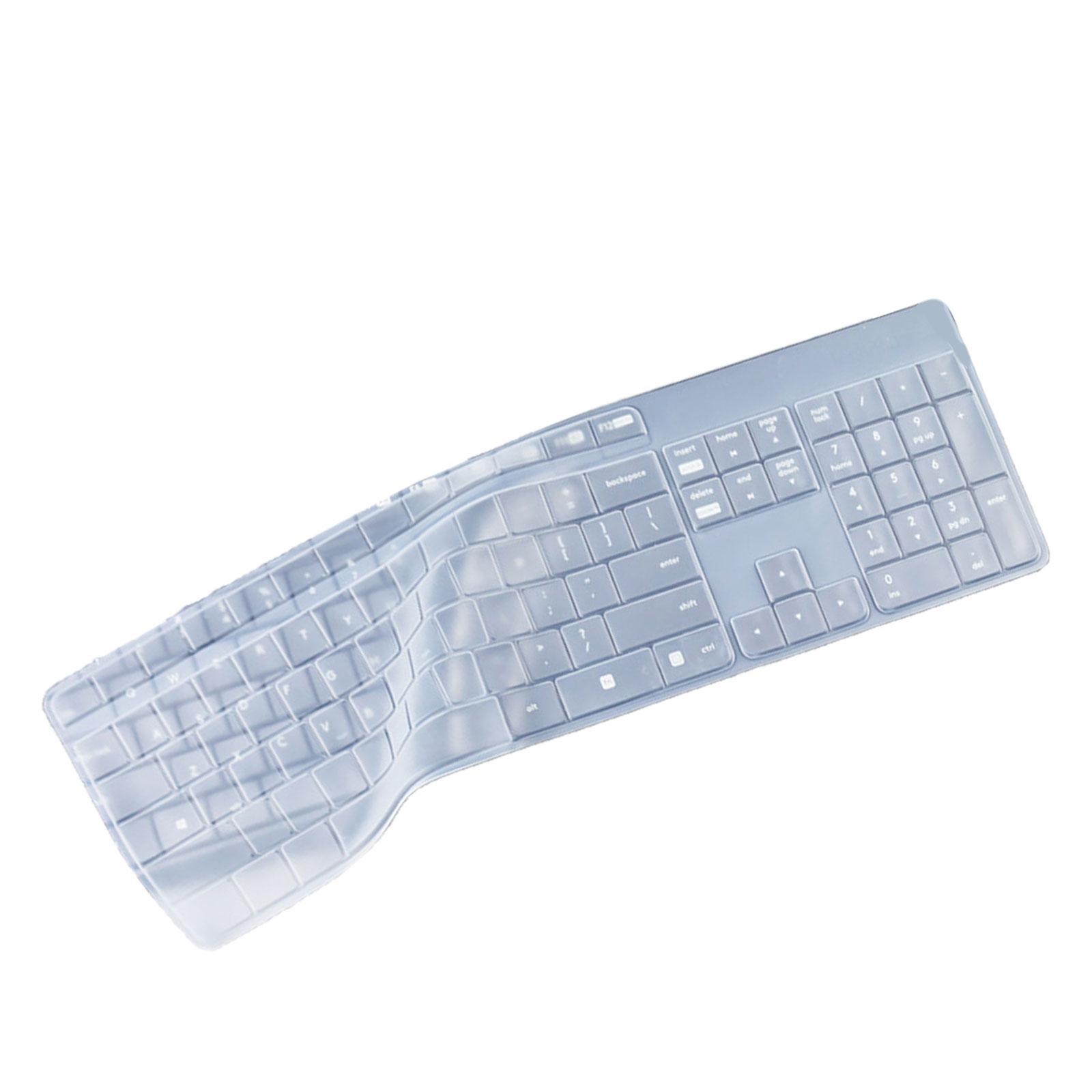 

Защитные накладки на клавиатуру для ноутбука для Logitech K235 K375 MK235 MK315 Силиконовая пленка для клавиатуры Прозрачная защитная пленка Аксессуары 7