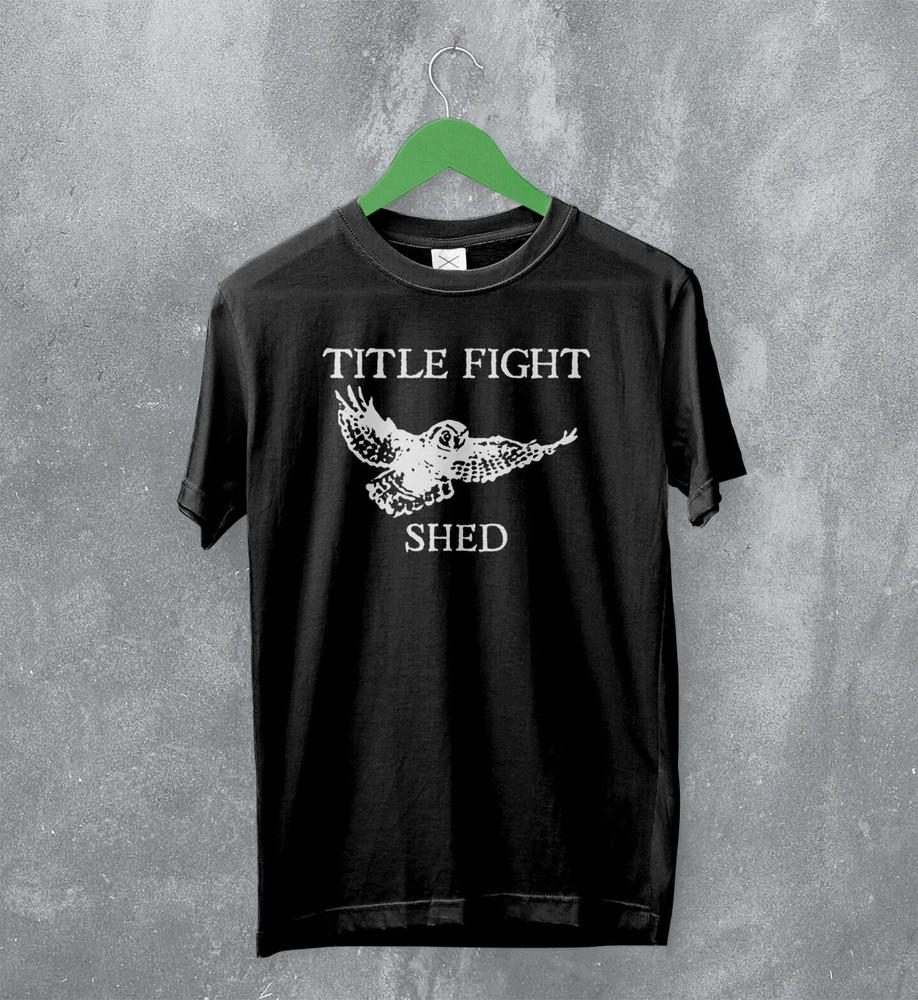 SHED Title Fight band black T-shirt Unisex All sizes S-5Xl JM805 Unisex T-Shirt M