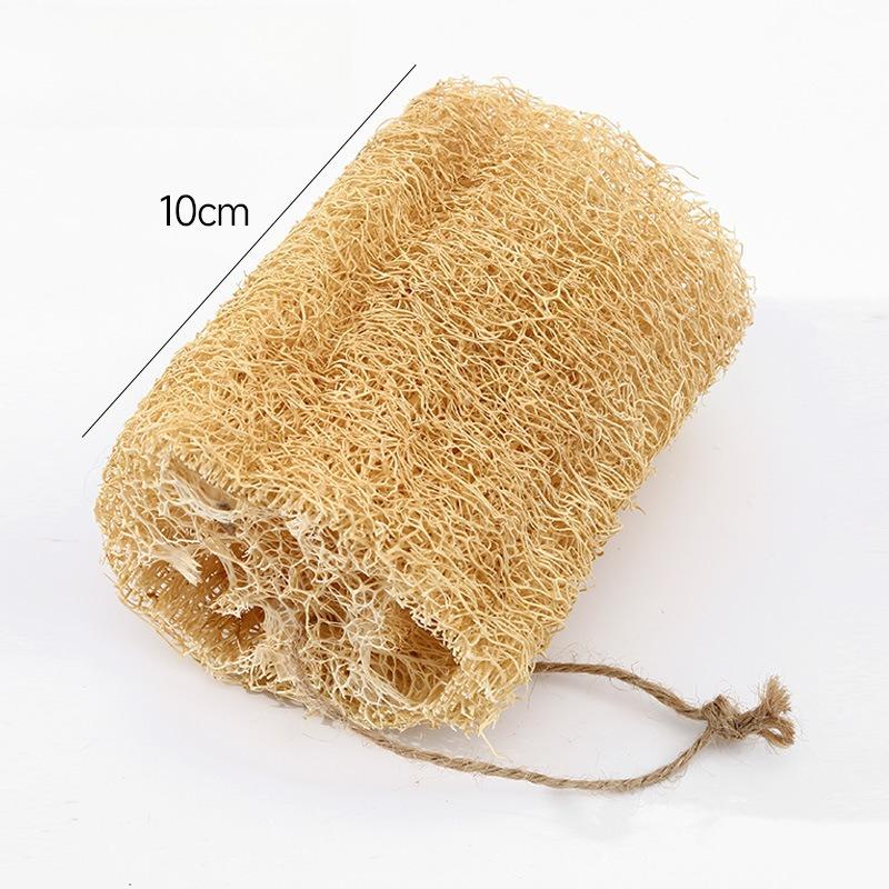 

Pure Natural Loofah Dishwashing Rag Watermelon Pot Brush To Remove Stains and Not Stick To Oil