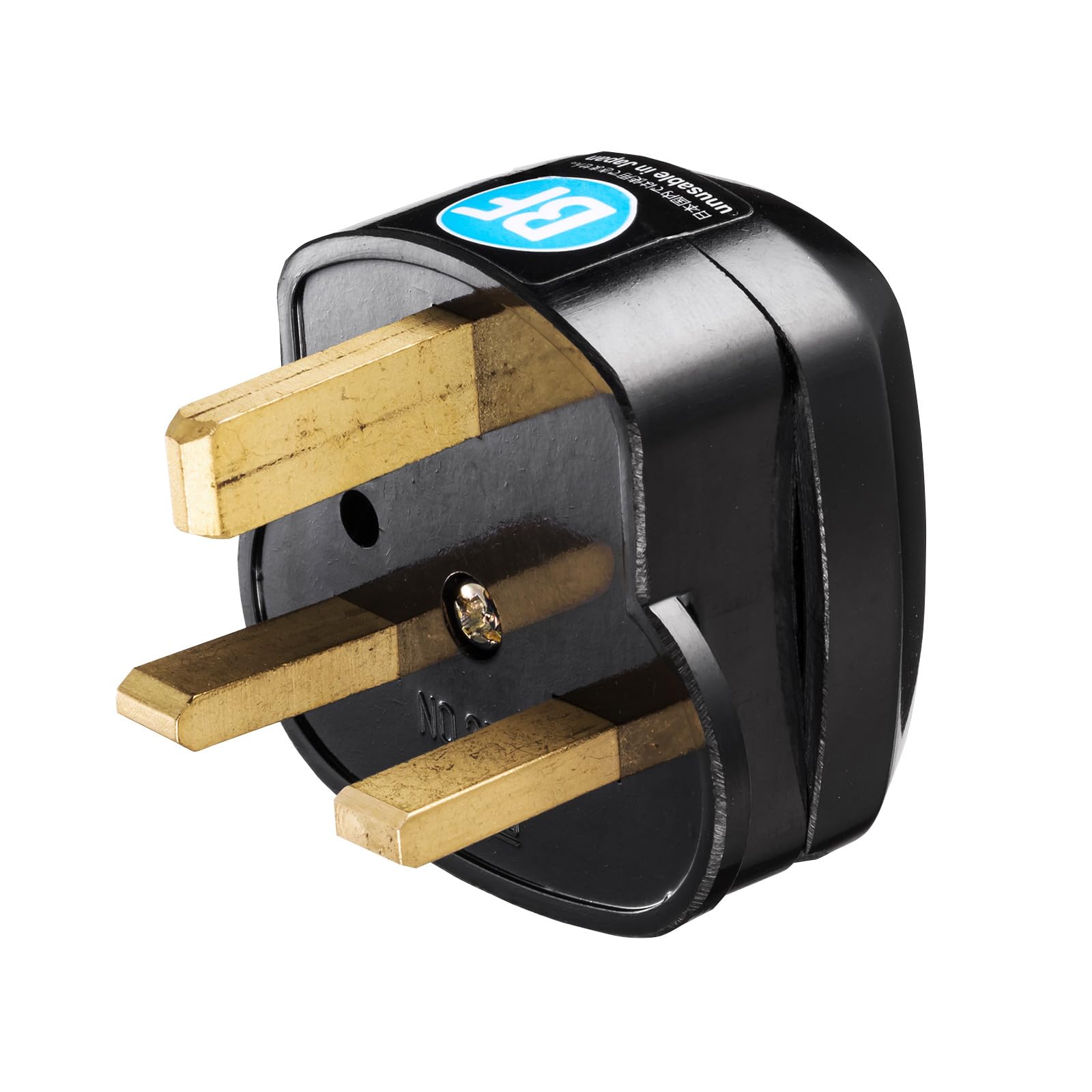 

Sanwa Supply Overseas Plug Conversion Adapter BF Hong (UK, Kong, Singapore, etc.) TR-AD20 чорний