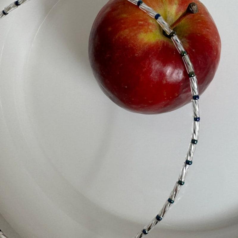 apple pie order Boho Beads Choker.(2color)