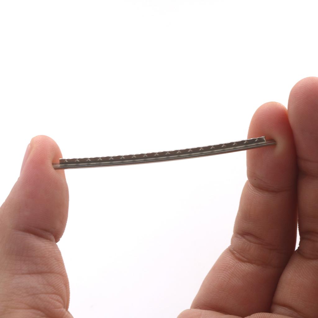 Miwayer 18-24pcs Frets Wire Fingerboard Nickel 1.6MM 1.8MM 2MM 2.2MM 2.4MM 2.7MM 2.9MM Repair Material for Guitar Bass Ukulele