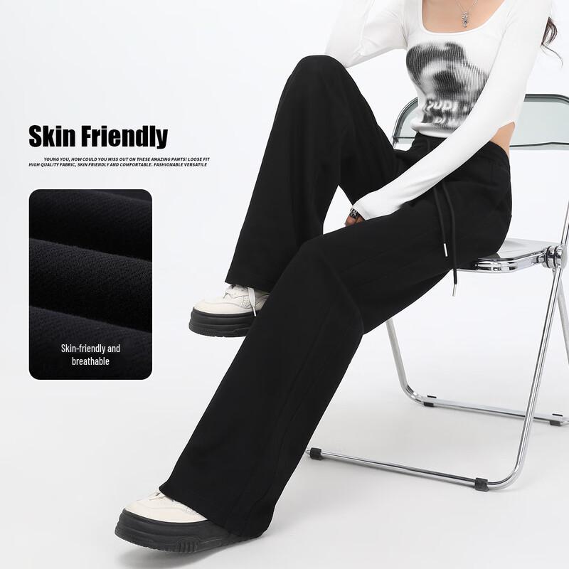 Hstyle Damen High-Waist Schlankmachende Karottenhose