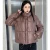 Invierno nuevo algodón acolchado ropa corta engrosada suelta y delgada chaquetas pequeñas de mujer de moda