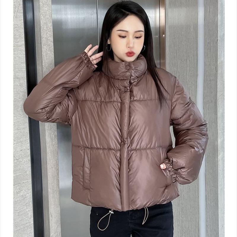 Winter new cotton-padded clothes short thickened loose and thin small women's jackets trendy