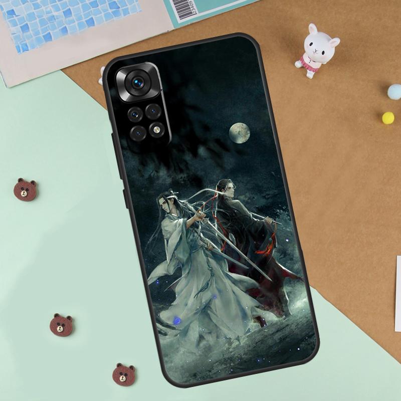 Anime Mo Dao Zu Shi Case For Xiaomi Redmi 14C 10C 12C 13C Cover For Redmi Note 14 Pro 13 9 10 11 12 10S 11S 12S