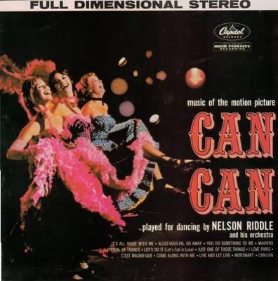 LP Record NELSON RIDDLE & HIS ORCHESTRA - Can Can CAPS2400161 Capitol Records 1984 UK Pop Used