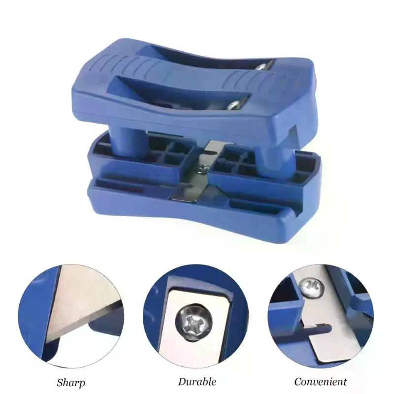 Multifunktionswerkzeug Holz Kantenanleimmaschine Set Zweiseitiger Trimmer PVC Sperrholz Melamin Holzfurnier Doppelseitiger Kantenanleimschneider Werkzeuge