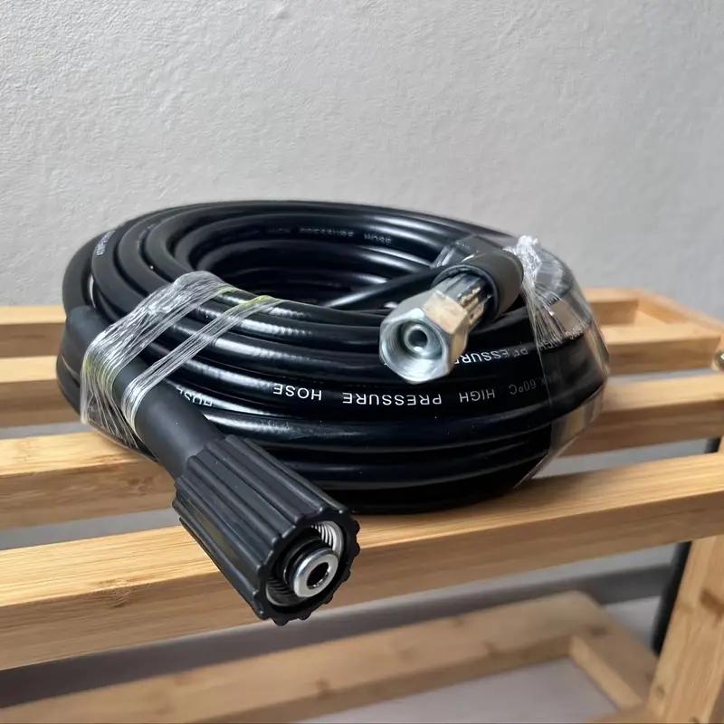 High Pressure Washer Hose with Steel Wire Braid, 314.96/560.55 Inch Quick Connect and Release Water Hose Tube, M22/M14*1.5, Comp