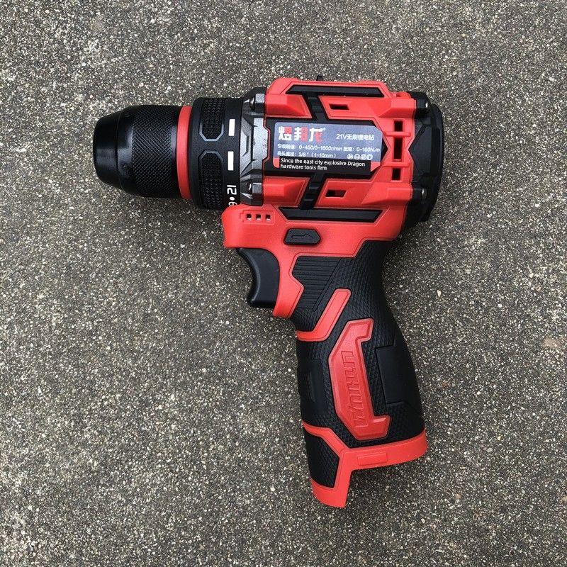 

16.8v18 Электродрель Литиевая Бесщеточная Нарезание резьбы Электрическая ручная дрель Ударная ручная дрель для дома Аккумуляторная электрическая отвертка Ручное вращение Normal (two-speed body) without battery charger