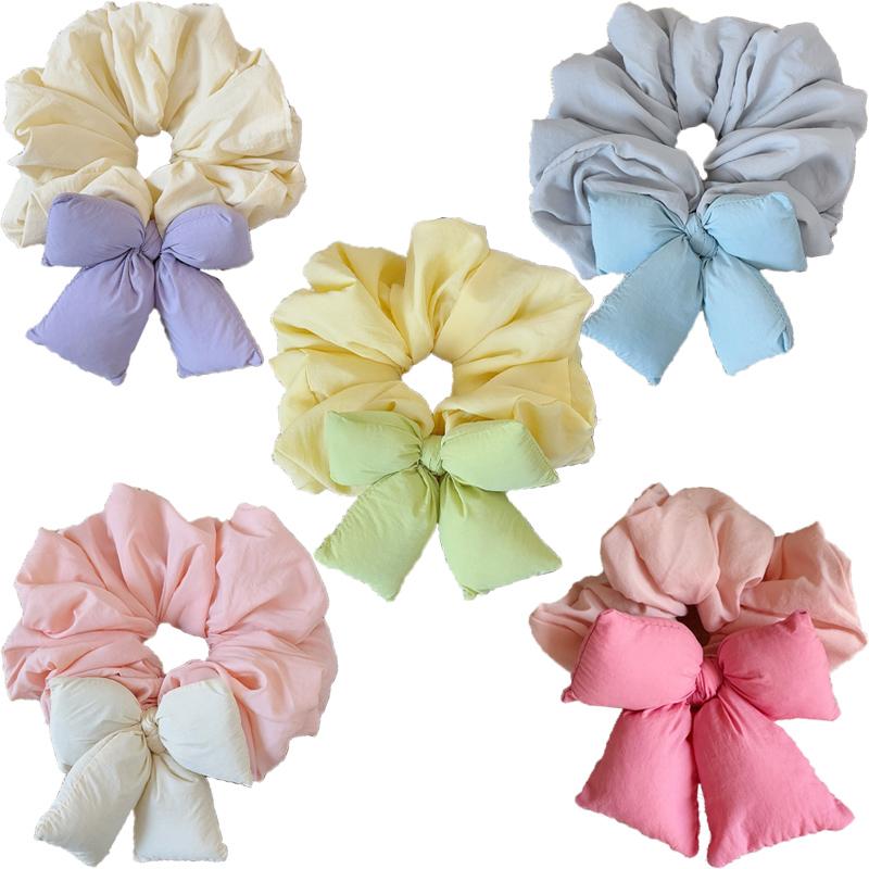 Korean Sweet Bow Hair Ring Women's New Fashionable and Versatile Hair Tie Hair Accessories