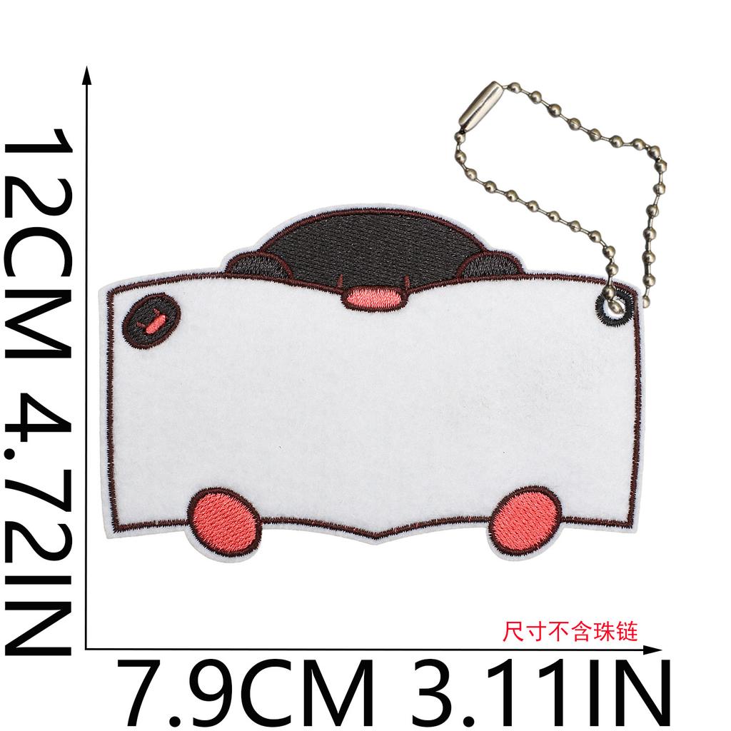 Like Thumb Pendant Cloth Sticker Decoration Red House Diy Luggage Tag Production Felt Chassis Ins Brand Bag Pendant