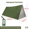 2-Person Emergency Tent - Waterproof & Windproof Survival Shelter for Camping, Hiking & Outdoor Adventures