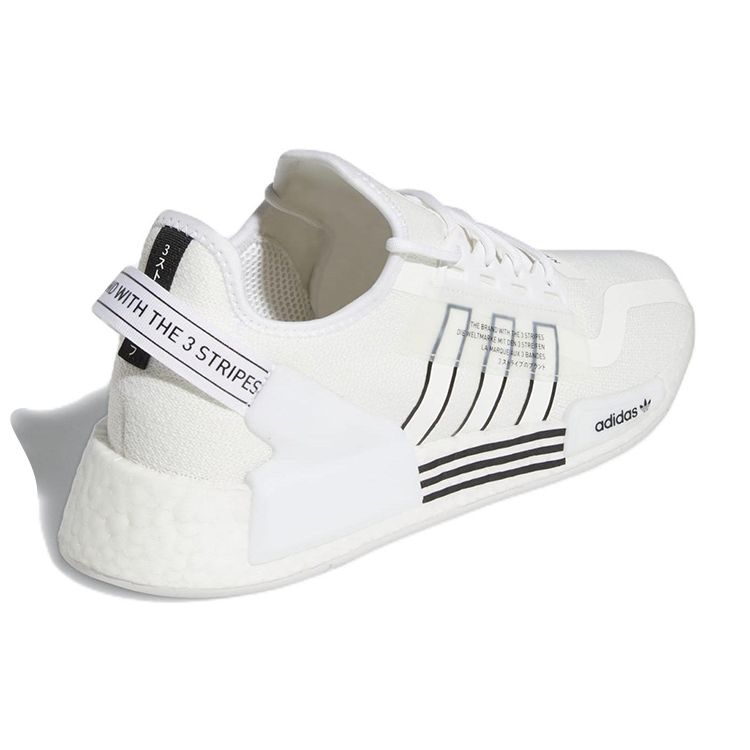 Adidas NMD_R1 V2 White Black Men Sneakers Cloud-White Core-Black GZ1999