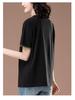 Women's Plus Size Pure Cotton Short Sleeve Casual T-Shirt - Summer Versatile Loose Fit