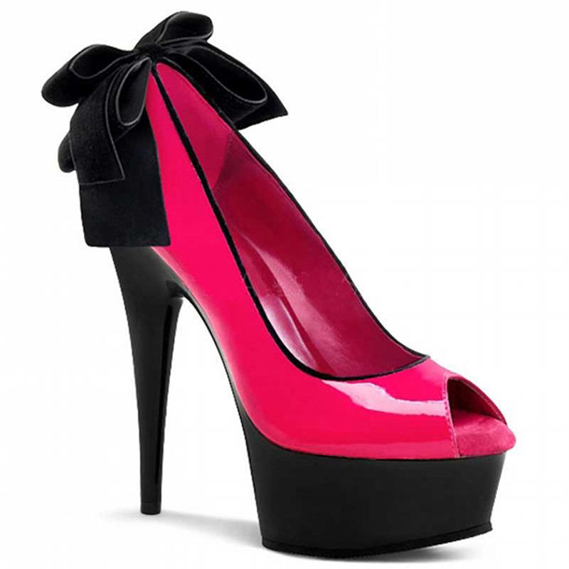 Fashion high-heeled single shoes women's 2025 autumn new back sole bow stiletto high-heeled versatile fish mouth