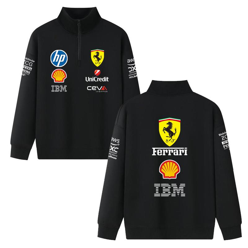 

Куртка Arai F1 Ferrari Весна-Осінь, Худі на блискавці L чорний