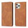 iPhone 17 Pro Max Magnetic Leather Flip Case in Pure Black