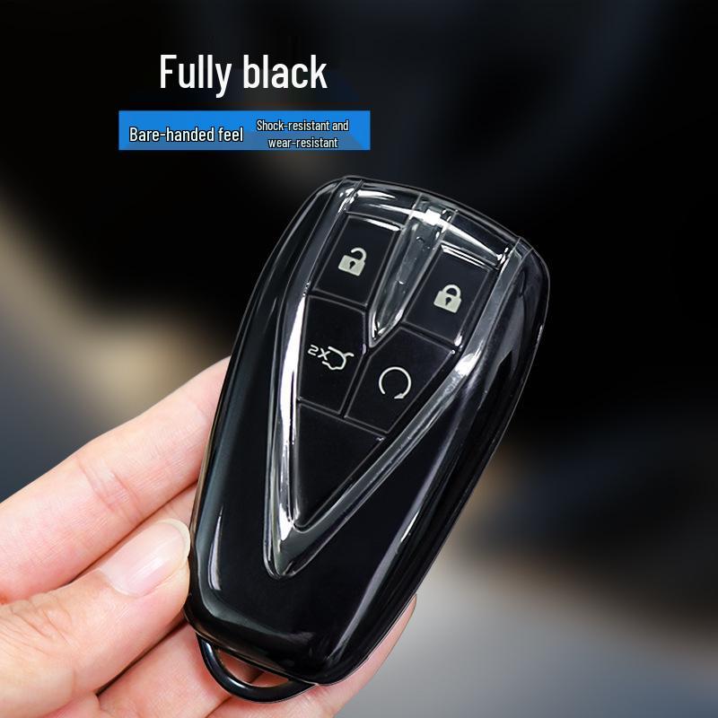 Changan Schlüsseletui für CS75plus, Oshan X7, Eado, CS35plus - Blauwal Transparent