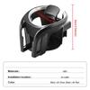 Portavasos 2 en 1 para ventilación de coche con soporte para teléfono, soporte antivibración para teléfono, soporte para bebidas de agua, soporte para botellas, piezas interiores