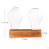 Vase Wooden Desktop Glass Holder For