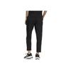 Adidas Logo Print Three Stripes Straight Leg Casual Pants Women Bottoms Black HM7081