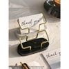 Elegant Desktop Name Card Clip For Office & Front Desk, Ideal