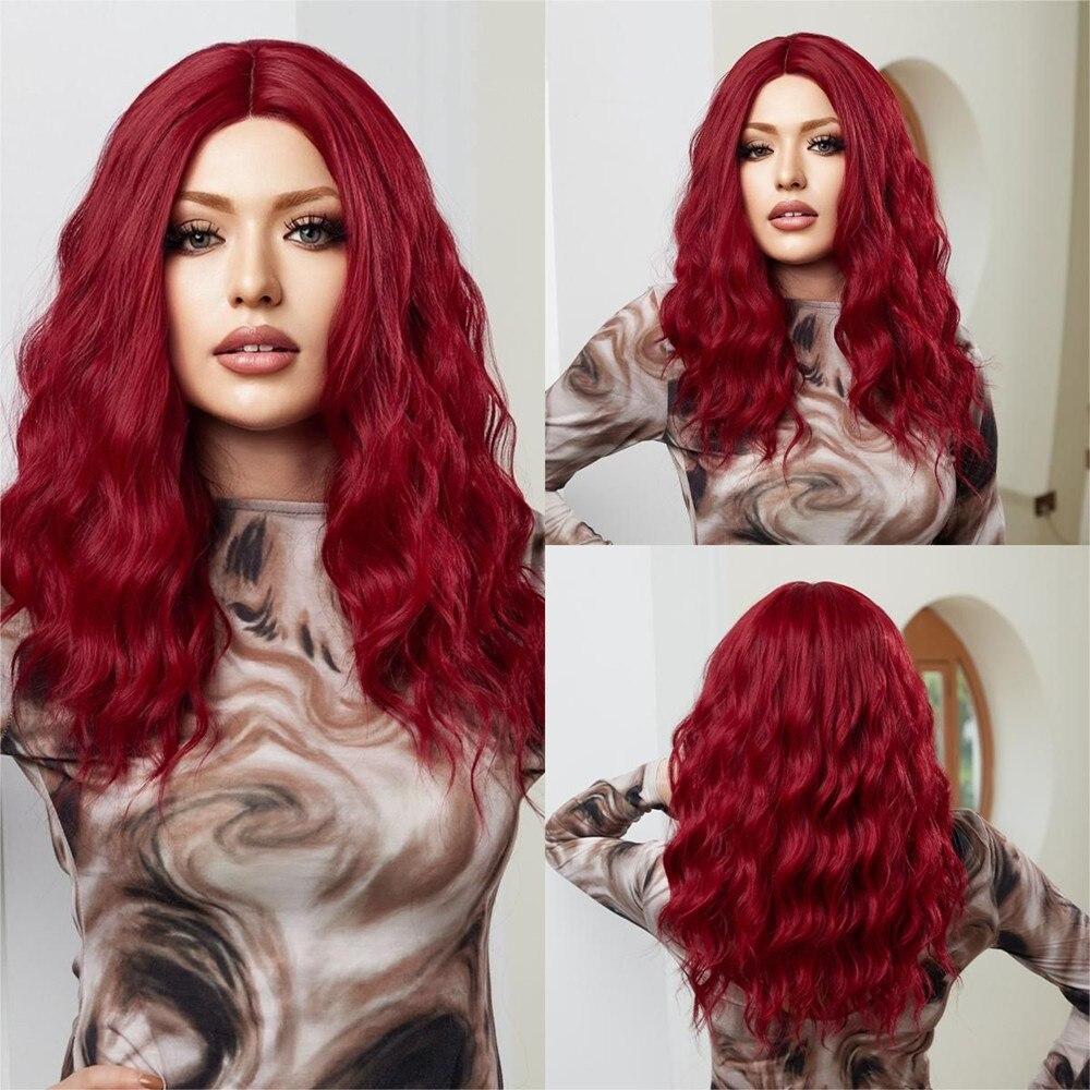 Alan Eaton Blonde Brown Ombre Synthetic Lace Front Wigs Long Curly 13x1 Lace Wig Women Natural Daily Fluffy Heat Resistant Fiber