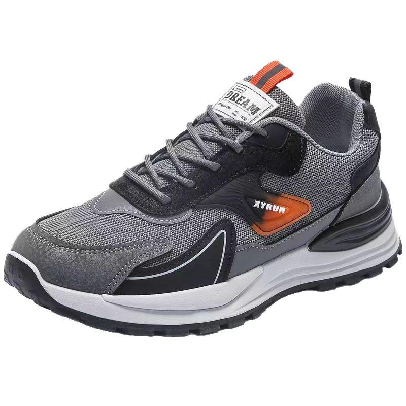 Men's shoes new men's summer casual shoes men's versatile fly-woven mesh sneakers men's thin breathable running shoes