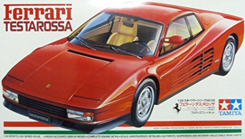 

Tamiya 1/24 Ferrari Testarossa