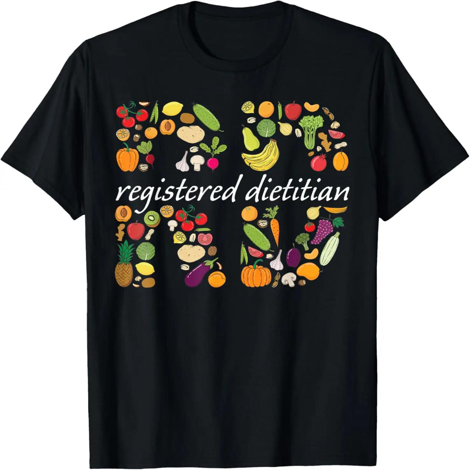 Cute Registered Dietitian Appreciation T-Shirt S