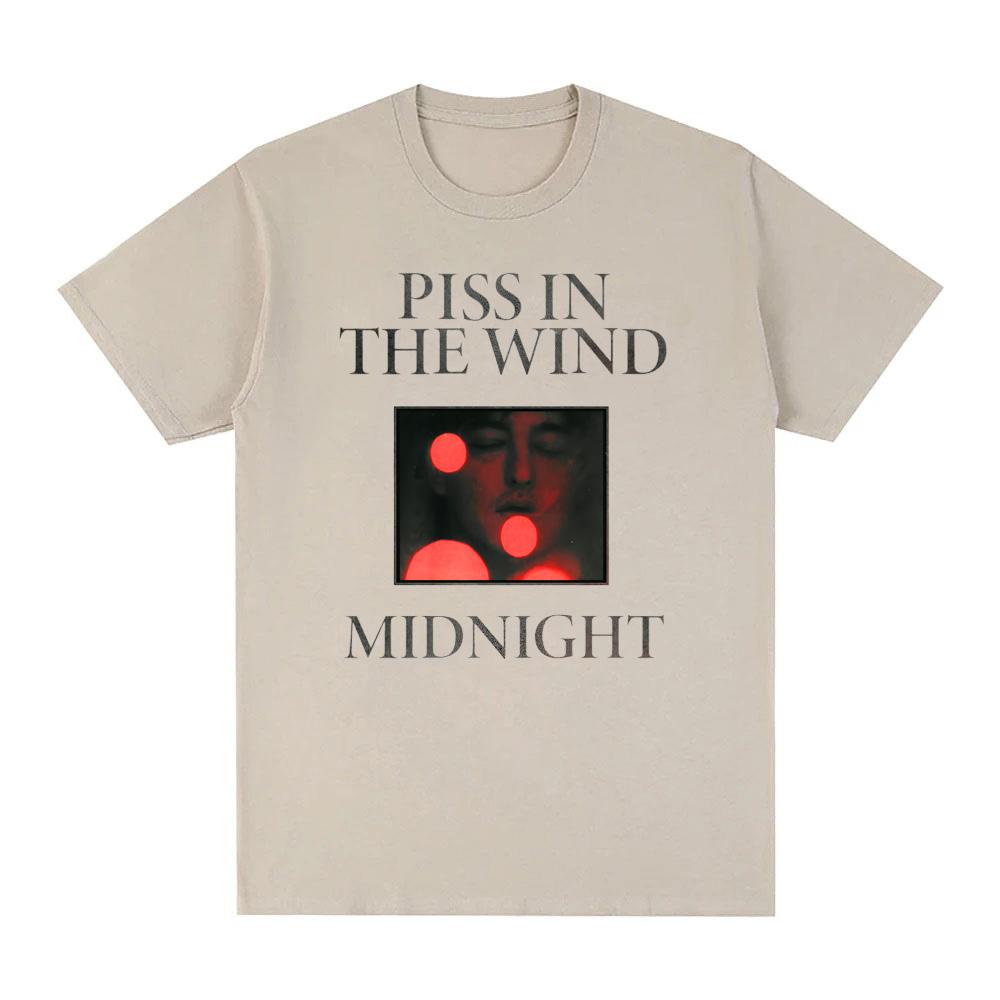 JOJI T-Shirt neues Album Piss In The WindMITTERNACHT T-Shirt 100% Baumwolle Hohe Qualität Harajuku T-Shirt Sommer Bequem Camisetas