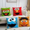 Mode S-Sesames S-Street kussenhoes Kussen Sofa Print Decoratie Kamer Huis Kantoor Koffieshop Auto Scandinavische Eenvoud