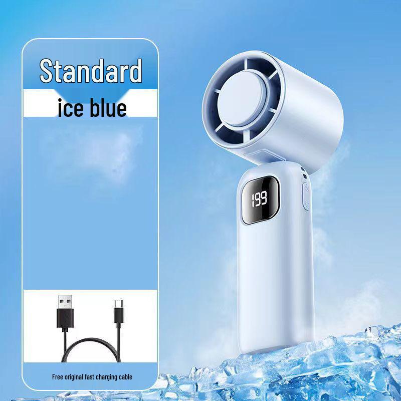 Mijia-Connected 2026 Handheld Fan: Mini USB Charger, Quiet, Long Battery Life, Portable Cooler