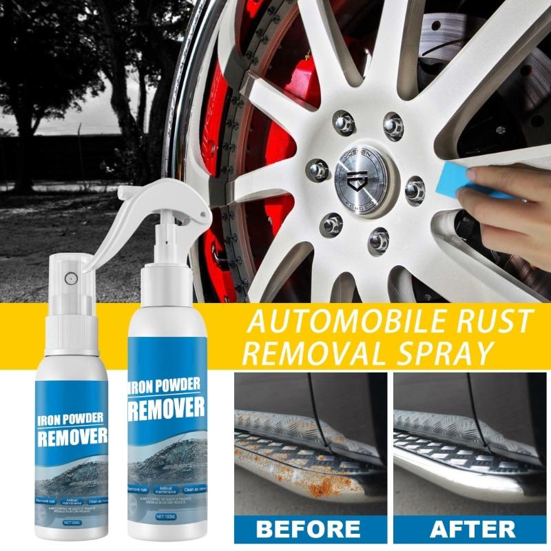 Remove Rust Agent Sprayer Fast Acting Rust Remover for Car Boats, Kitchens, Bathrooms Multipurpose Rust Cleaner