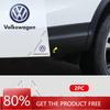 For VOLKSWAGEN VW Car Transparent Door Corner Protection Decals Stickers Car Styling For Volkswagen VW GTI Golf 4 5 6 Passat Jet