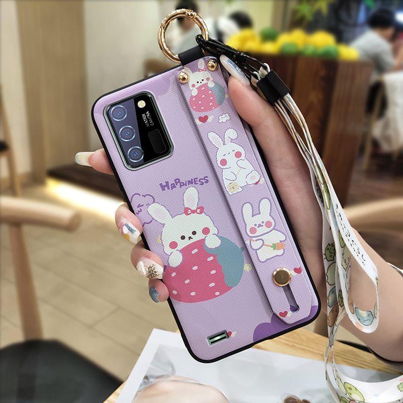 Shockproof Anti-dust Phone Case For Oukitel C25 Soft case Phone Holder Ring Anti-knock Waterproof Fashion Design Cute