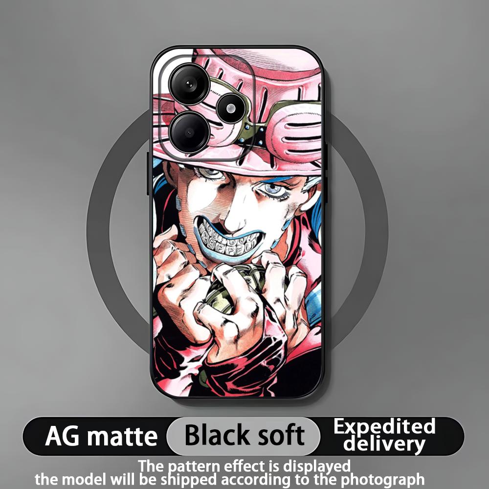 

JOJO Steel Ball Run Phone Case For Xiaomi Redmi Note 14 13 12 11 Pro Plus S 5G 14C A3 Soft Black Phone Cover Redmi Note11Pro4G5G