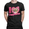 Novelty I Love Capybaras T-Shirt for Men Crew Neck Pure Cotton T Shirts Short Sleeve Tees Original Clothing
