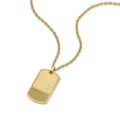 Police IDENTITY Stainless Steel Necklace Includes Exclusive Box and Paper Bag Men's GN0041002, [Official Import]