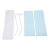 Telescopic Air Conditioner Air Deflector for Wall Mounted Units Featuring Anti Wind Baffle To Soften Direct Airflow