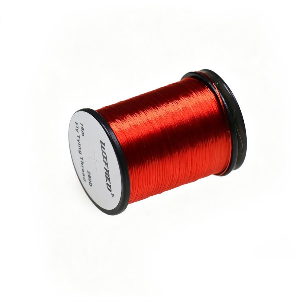 280D High Strength Fly Tying Thread Nylon Flat Floss for Saltwater Streamers Big Wet Nymphs Baitfish Predator Muskie Pike Flies