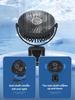 Portable USB Mini Handheld Clip Fan Convenient And Ultra-quiet Electric Fan Rechargeable Student Cute Small Cooling Ventilador
