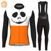 Men's Cycling Jerseys Set Halloween Winter Thermal Fleece Long Sleeve Coat Riding Bike Jacket Cycling Suits Set Ropa Ciclismo