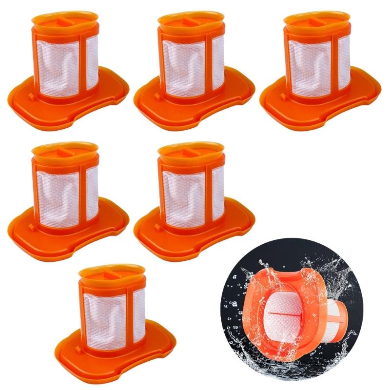 6Pieces Multifunctional Plastic Filter Set Wet Dry Vacuum Filter Repair Part Suitable for Home Everyday Cleaning Use