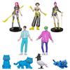 NEW Anime KPop Demon Hunters Doll Vinyl Toy Derpys Tiger Rumi Mira zoi Zoey Sussy Character Figurine Birthday Gift Fan Club Gift