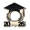 Elegant Wooden Picture Frame Solid Wood Photo Frame Specially Designs for 2026 Graduate to Display Treasure Moment